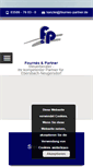Mobile Screenshot of fournes-partner.de